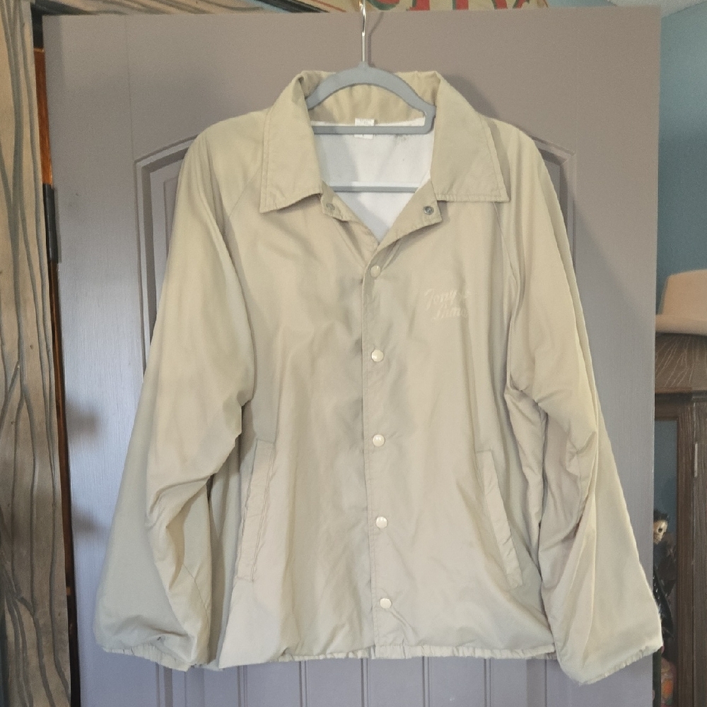 Vintage distressed, Tony Lama, Western Ranchwear,lightweight Windbreaker, Size L